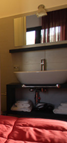 Il bagno in camera