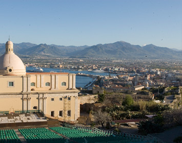 View of the city of Milazzo